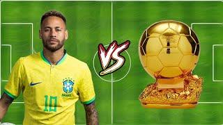 Neymar VS Ballon dOr Winners Cruyff Ronaldo Zidane Ronaldinho Messi Benzema KAKA R9