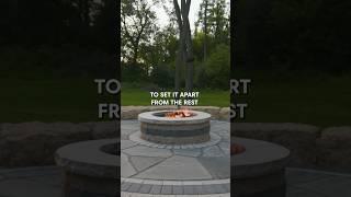 How to make next level FIRE PITS #patio #hardscape