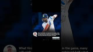 Kevin Pietersen statement about Virat Kohli achievement #shortsfeed #shots