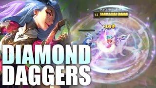 DIAMOND KATARINA DAGGERS - NEW BATTLE QUEEN KATARINA SKIN