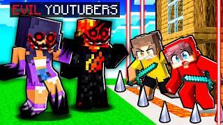 EVIL YouTubers vs Security House in Minecraft