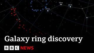 Galaxy ring discovery challenges thinking on universe  BBC News