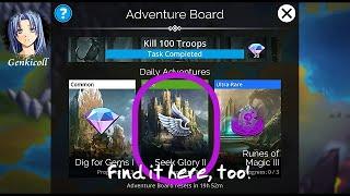 Gems of War Tiny Tutorial How to Get Glory and What to Spend it on