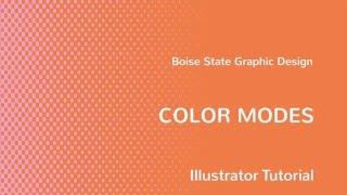 Illustrator Color Modes