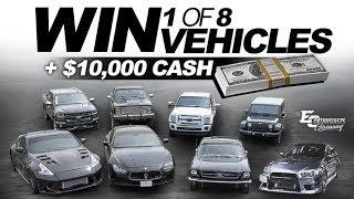 WIN 1 of 8 Vehicles + $10000 CASH  Click the link in description