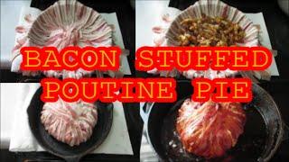 Bacon Stuffed Poutine Pie Recipe