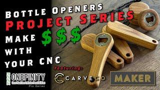 Carveco Maker Bottle Openers Project on my CNC files available