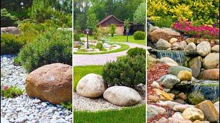 Mastering Garden Design  Landscaping with Large Rocks for Stunning Outdoor Spaces