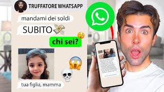 RISPONDO A TRUFFATORE SU WHATSAPP *TROLL ASSURDO*  GIANMARCO ZAGATO