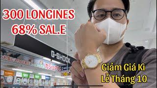 269LONGINES Giảm Giá Lớn Vào Kì Lễ Tháng 10- Săn Hàng Cùng Tiến Sky JP Tại Toky.o