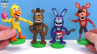 FNAF World  Лепим Аниматроников ФНАФ #1  Видео Лепка