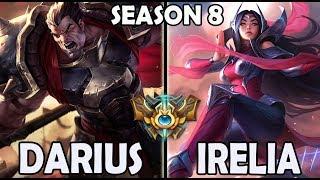 FAKER plays DARIUS vs A KOREAN IRELIA - Ranked Challenger