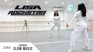 LISA - ROCKSTAR - Dance Tutorial - SLOW MUSIC + MIRROR Chorus MV