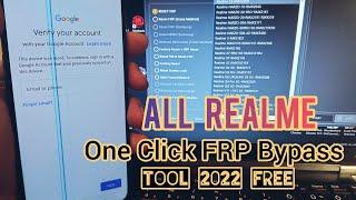 All Realme One Click FRP Free Tool Method 2022  Bypass Google Account