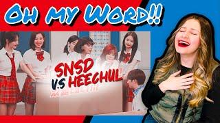 kim heechul & snsd   teasing each other compilation  REACTION