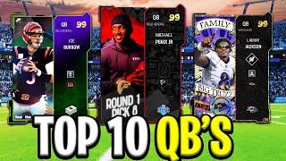 The Top 10 Quarterbacks in Madden 24