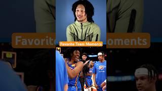 Thunder Players Share Their Favorite Team Moments   #nba #okcthunder #shorts