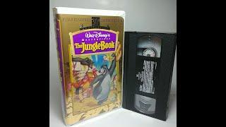 Closing To The Jungle Book 1997 VHS - Reversed