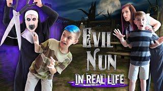 The Evil Nun Horror Game In Real Life FUNhouse Family