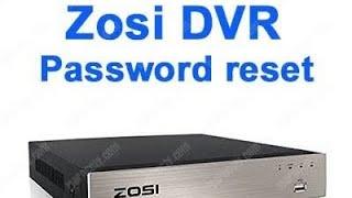 ZOSI DVR RESET WITH MOUSE