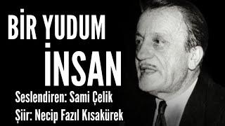 BİR YUDUM İNSAN - Şiir Necip Fazıl Kısakürek - Seslendiren Sami Çelik - Müzik Mustafa Kabak