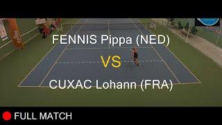 FENNIS Pippa NED VS CUXAC Lohann FRA - Open Super 12 Auray 2023