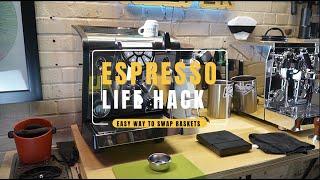 How to change Espresso Baskets the Easy Way