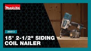 15° 2-12 Siding Coil Nailer AN613