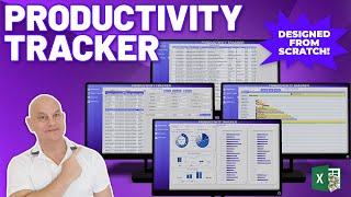 How To Create A Powerful Productivity Tracker In Excel Full Training & Free Download