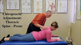 Chiropractic Adjustment Prone Lower Thoracic Spine