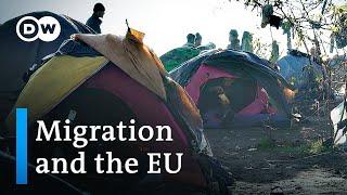 Stark contrast between life of Ukraine refugees and other migrants in EU  DW News