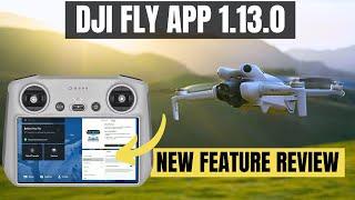 DJI Fly App 1.13.0 Review & Flight Test - Everything You Need to Know