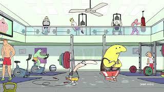 Smiling Friends - Charlie Takes Shrimp to the Gym