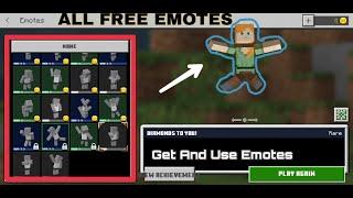 How to get Emotes In Minecraft Pocket EditionHindi  Chirag Gaming