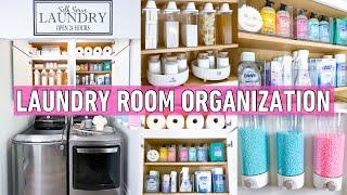 EXTREME LAUNDRY ROOM ORGANIZATION  DIY Budget Laundry Room Makeover with Temu