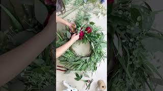 How to make a cottage style wreath for spring 