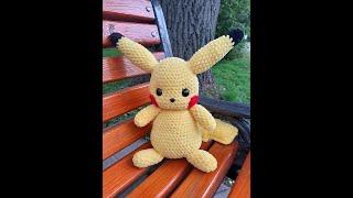 Pikachu Amigurumi ПИКАЧУ крючком 1 часть Мастер-класс Пикачу своими руками Мягкая игрушка ПОКЕМОН