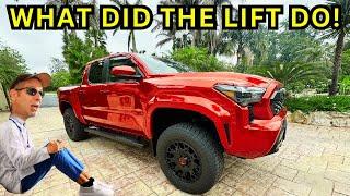 What Did The Lift Do To My New Tacoma?