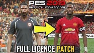 PES 2019 How to Install Official Team Names Kits Logos Leagues & More