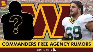 NEW Commanders Free Agency Target Emerges Before Training Camp  Washington Commanders Rumors