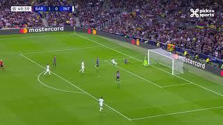 Champions League 12102022  Goal Barella against Barcelona