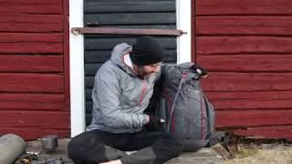 Gear for ultralight spring hike in northern sweden