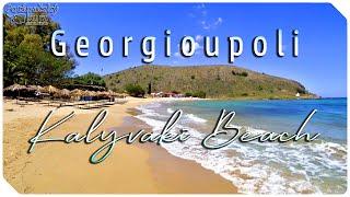  CRETE Georgioupoli Kalyvaki Beach 2023 Greece - Kréta letovisko Georgioupolis Kalyvaki pláž