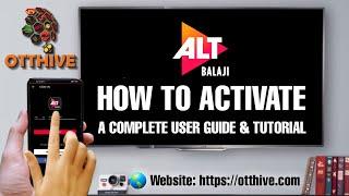 How To Activate #altbalaji  By Otthive  Complete User Guide & Tutorial