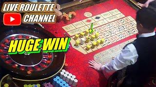  LIVE ROULETTE   HUGE WIN In Las Vegas Casino  Exciting Session Exclusive  2023-09-24