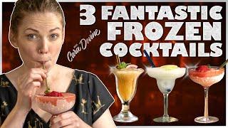 How to make delicious frozen cocktails