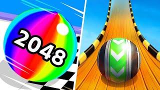 Ball Run 2048  Strimmer Master - All Level Gameplay AndroidiOS - NEW APK UPDATE