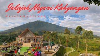 Keindahan Puncak Negeri Kahyangan Magelang Suguhkan View Pegunungan