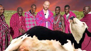 I Ate with the Maasai Tribe in Kenya Tribal Food in East Africa