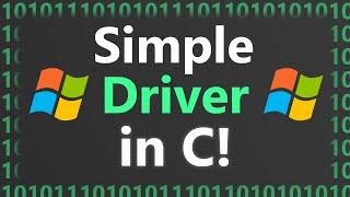 Making Simple Windows Driver in C